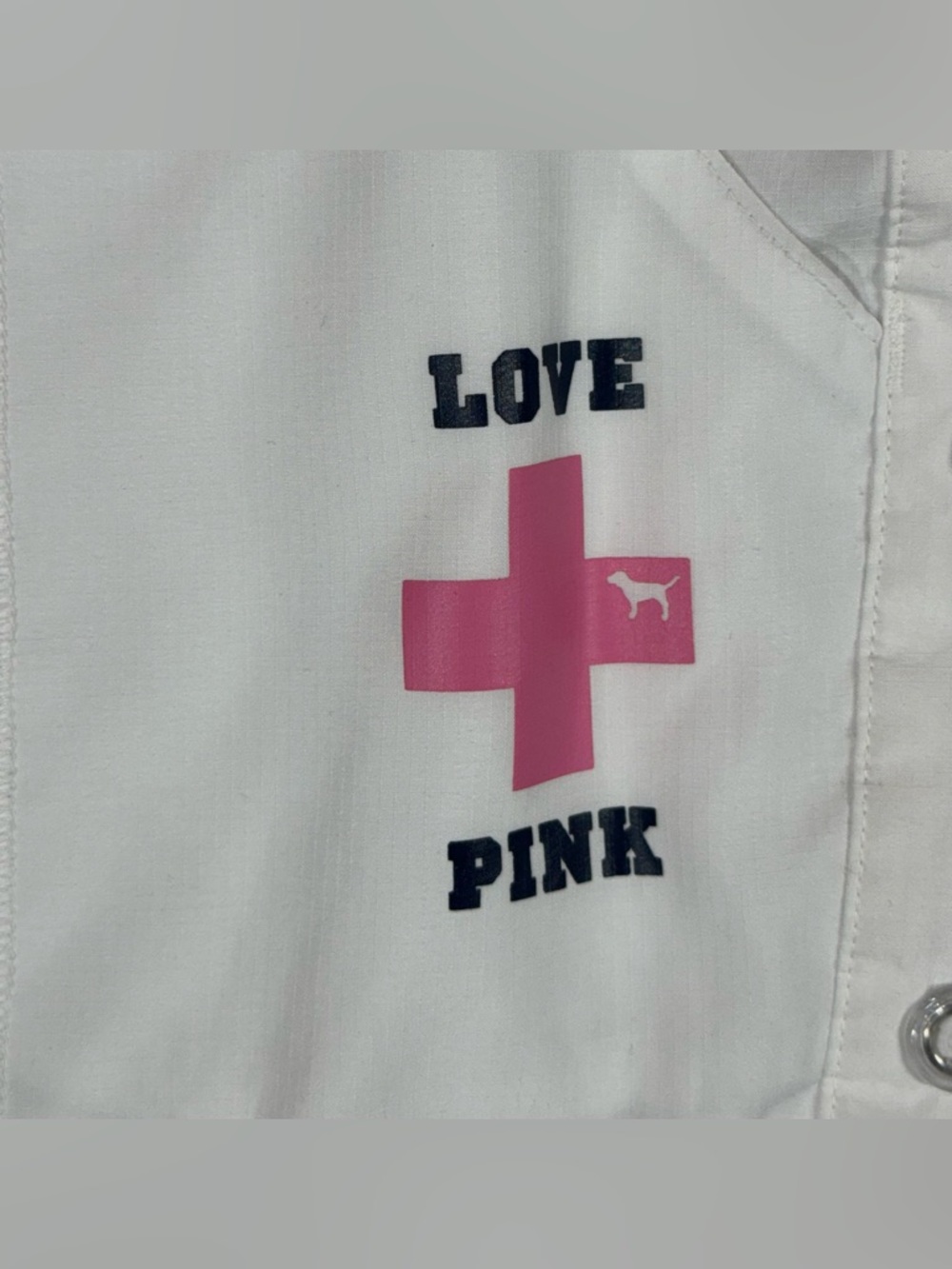VS PINK TEAR AWAY LIFEGUARD TRACK PANTS - Picture 4 of 7